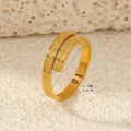 Ayatul Kursi Rings Golden