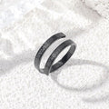 Ayatul Kursi Rings Black
