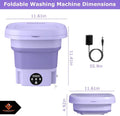 Mini Washing Machine – Portable Compact Washer for Home & Travel | UAE