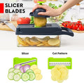 Vegetable Cutter Chopper & Slicer – Multi-Function