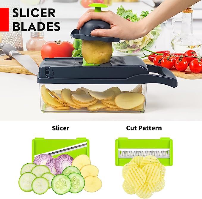 Vegetable Cutter Chopper & Slicer – Multi-Function