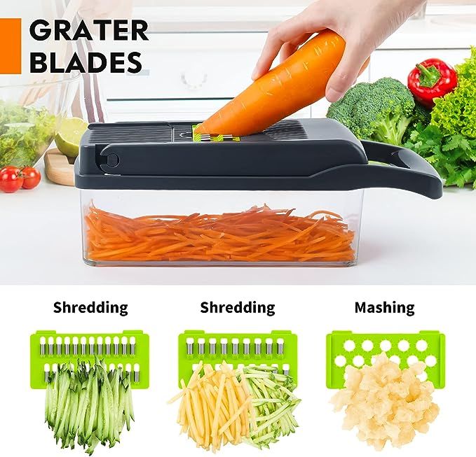 Vegetable Cutter Chopper & Slicer – Multi-Function